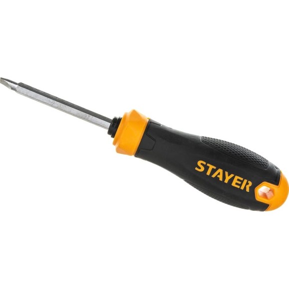 Переставная отвертка STAYER Hercules 2-in-1 80 мм PH2/SL6 2512_z02
