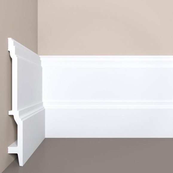 Напольный плинтус Bello deco XPS П 18 200x23 мм 00-00104888
