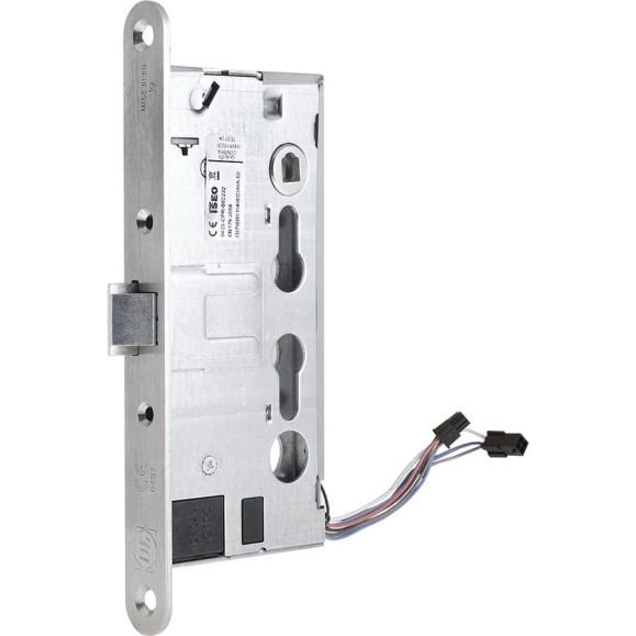 Корпус огнестойкого соленоидного замка Doorlock DL 1901EM/WA/65mm/NO/L левый, без функции антипаник, нормально открытый, 12V-24V AC/DC, PZ72, ZN front 24x235 75470