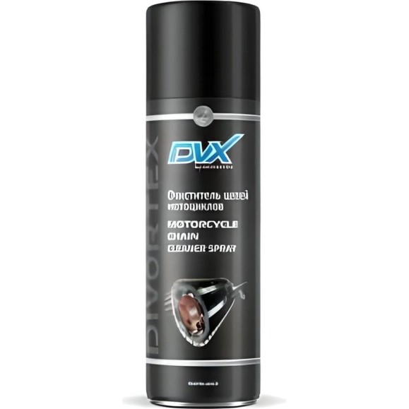 Очиститель приводных цепей DVX Motorcycle Chain Cleaner Spray 0.5 л AER1700 Очиститель приводных цепей DVX Motorcycle Chain Cleaner Spray 0.5 л AER1700
