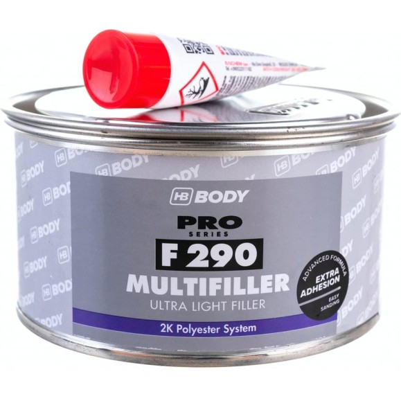 Шпатлевка HB BODY PRO F290 Ultra Light Multifiller Biege 0,2л 2901300050 Шпатлевка HB BODY PRO F290 Ultra Light Multifiller Biege 0,2л 2901300050