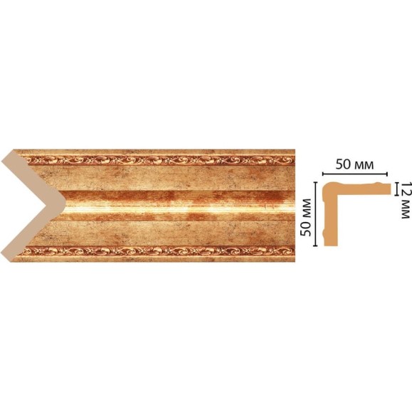 Угол Decomaster ДМ 50x50x2400 мм 142-552 Угол Decomaster ДМ 50x50x2400 мм 142-552