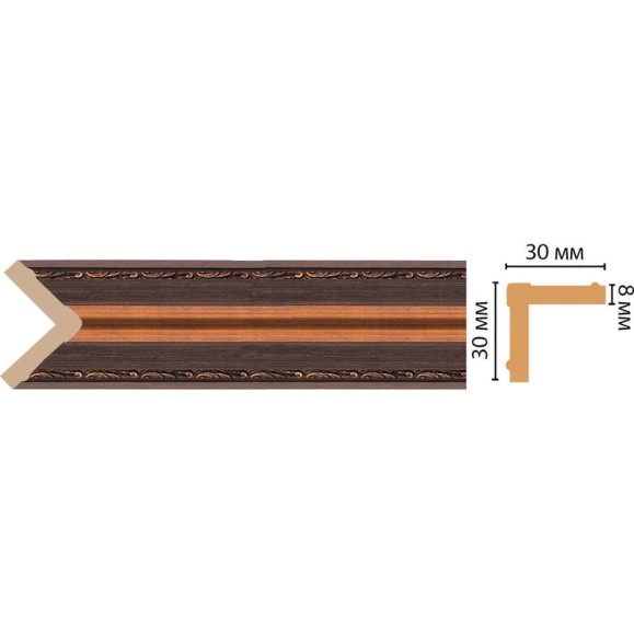 Угол Decomaster ДМ 30x30x2400 мм 116-966