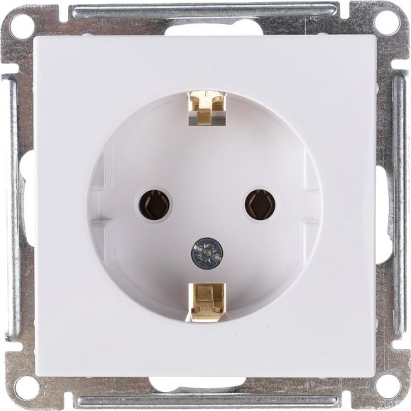 1-местный механизм розетки Systeme Electric скрытой проводки W59 16А IP20 с заземлением без защитных шторок белый RS16-154-1-86 1-местный механизм розетки Systeme Electric скрытой проводки W59 16А IP20 с заземлением без защитных шторок белый RS16-154-1-86
