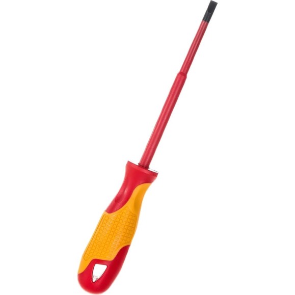 Диэлектрическая отвертка SL5.5х125мм, CrMo, до 1000В GROSS 12943