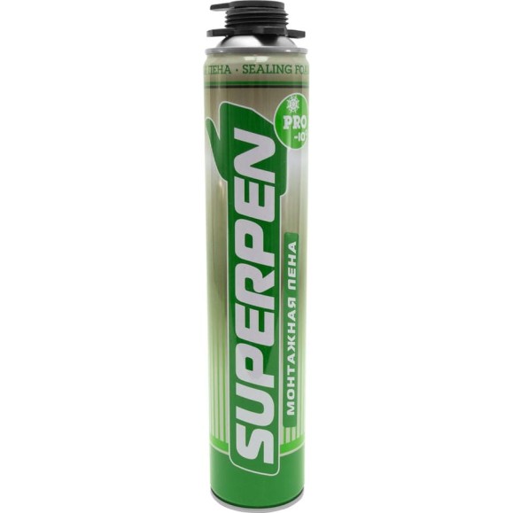 Пена монтажная Superpen PRO 750 мл 6501705 Пена монтажная Superpen PRO 750 мл 6501705