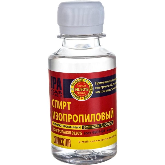 Абсолютированный изопропанол Connector 100 мл IZOPRO-100