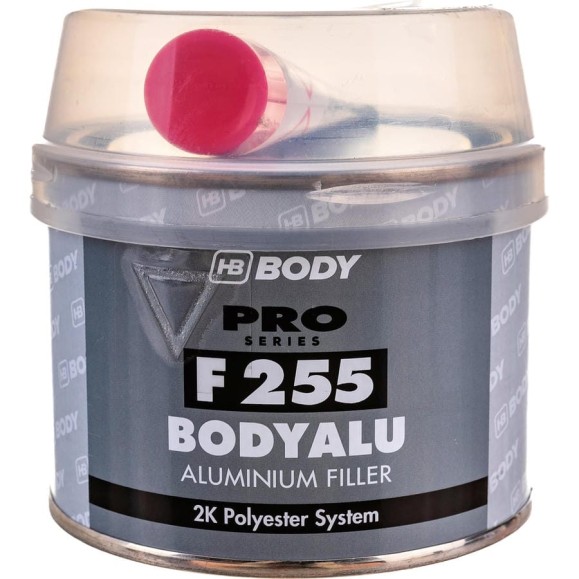 Шпатлевка HB BODY PRO F255 ALU 0,25кг 2550800050