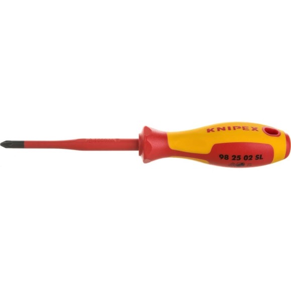 Крестообразная отвертка Knipex ПОЗИ 1000 V KN-982502SL Крестообразная отвертка Knipex ПОЗИ 1000 V KN-982502SL