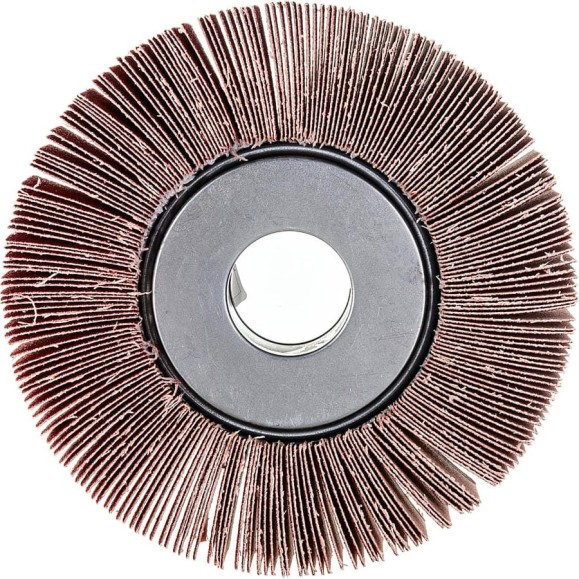 Круг лепестковый KK19XW (150х30х32 мм; 16Н; Р80) БАЗ 920080000083 Круг лепестковый KK19XW (150х30х32 мм; 16Н; Р80) БАЗ 920080000083