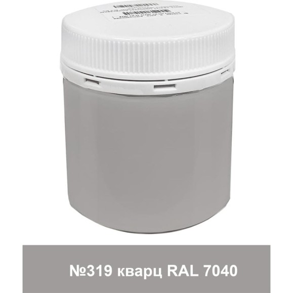 Акриловая интерьерная краска Palizh №319 моющаяся, кварц, 0.2 кг 11608050