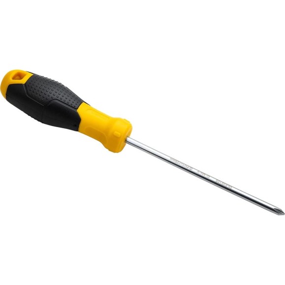 Крестовая отвертка DELI PH1x125мм DL635125 Cr-V, магнит, TPR+PP ручка 98365