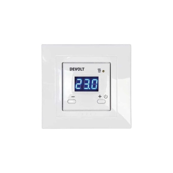 Терморегулятор Devolt TR-16ts, 3.6 кВт, 16 А DEVOLTTR16TS