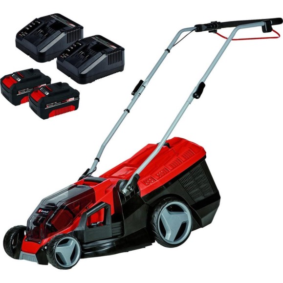 Аккумуляторная газонокосилка Einhell pxc GE-CM 36/36 Li 2x4.0А*ч 3413230 Аккумуляторная газонокосилка Einhell pxc GE-CM 36/36 Li 2x4.0А*ч 3413230
