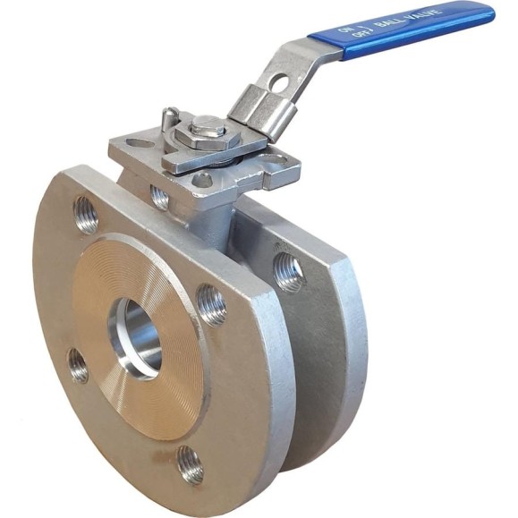 Межфланцевый шаровый кран TITAN LOCK нерж 304, DN50 TL050BVFS