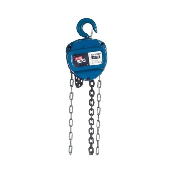 Ручная цепная таль PROJACK 1 т, 9 м модель HSC 030 0001 0109 Ручная цепная таль PROJACK 1 т, 9 м модель HSC 030 0001 0109