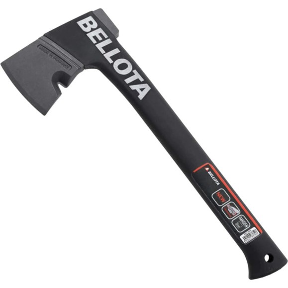 Кованый топор для садовых работ Bellota 785 г, с рукояткой из стекловолокна и защитой лезвия 3480 Кованый топор для садовых работ Bellota 785 г, с рукояткой из стекловолокна и защитой лезвия 3480