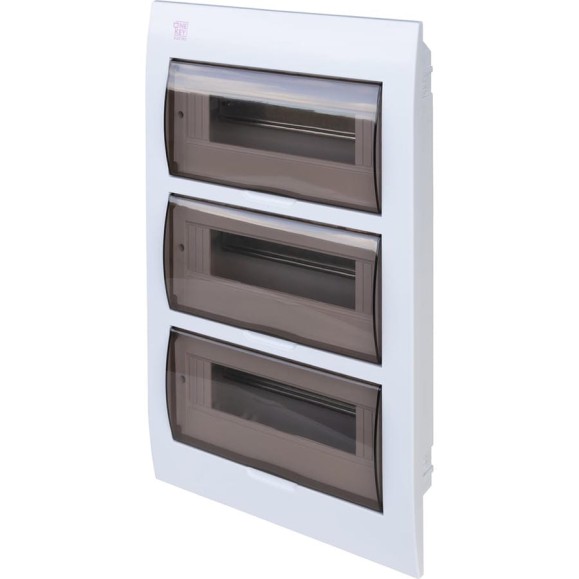 Щит скрытой установки с оснасткой OneKeyElectro клеммные колодки n/pe, ip40, 36м 7700719 Щит скрытой установки с оснасткой OneKeyElectro клеммные колодки n/pe, ip40, 36м 7700719