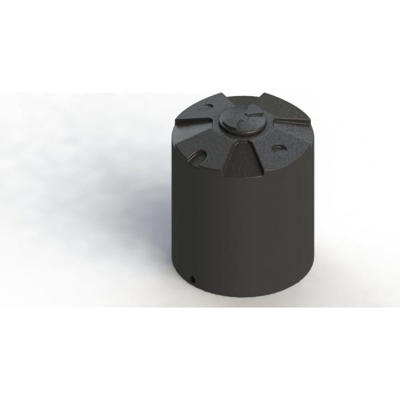 Рециклинговая емкость с крышкой Asplast рц1000д EL-22P-CA-RC1000L-DB