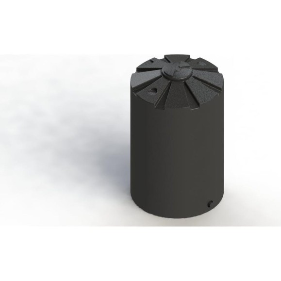 Рециклинговая емкость с крышкой Asplast рц1500д EL-22P-CA-RC1500L-DB