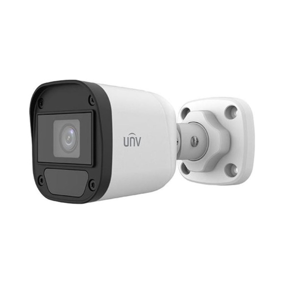 Аналоговая уличная цилиндрическая камера UNV uniarch 5мп (ahd/cvi/tvi/cvbs) с фиксированным объективом 2.8 мм, ик подсветка до 20 м., матрица 1/3" cmos UAC-B115-F28