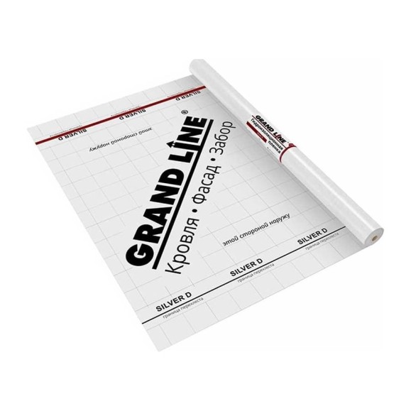 Гидроизоляционная пленка Grand Line silver d+tape 358704