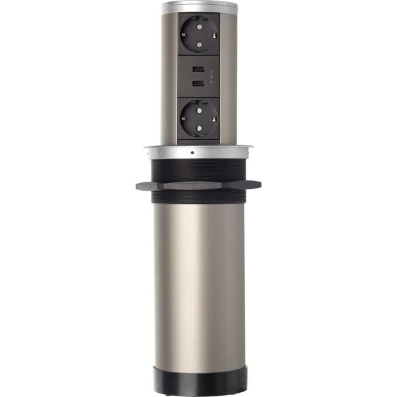 Блок розеток NAVAKO echo silver 12019 Блок розеток NAVAKO echo silver 12019