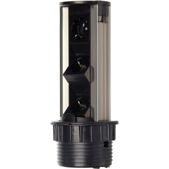 Блок розеток NAVAKO solo black 12004 Блок розеток NAVAKO solo black 12004