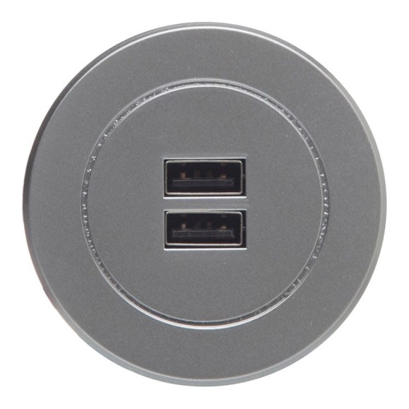 Блок розеток NAVAKO element silver 12031