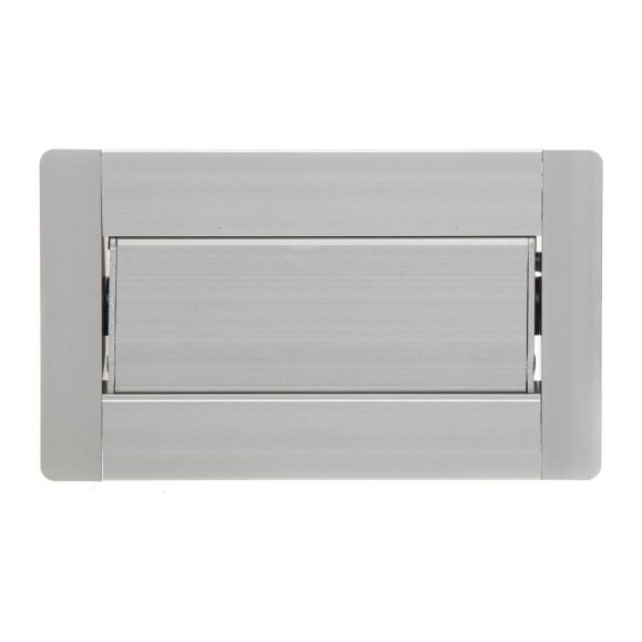 Блок розеток NAVAKO ultra silver 12015