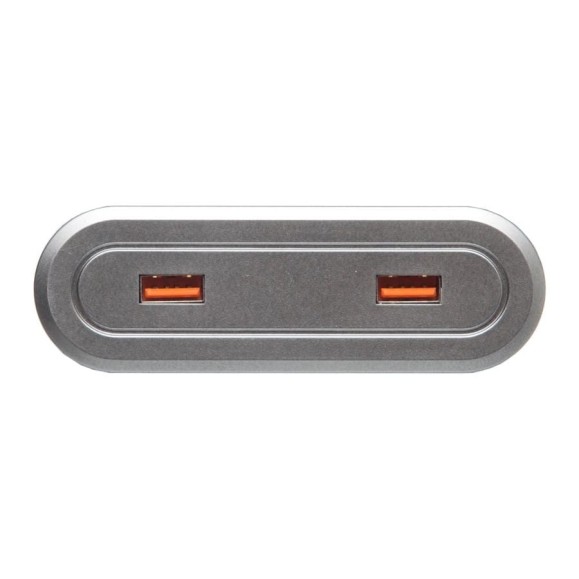Блок розеток NAVAKO stripe smooth silver 12026 Блок розеток NAVAKO stripe smooth silver 12026