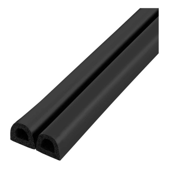 Самоклеящийся уплотнитель FUARO ADH/D-9x7,5mm, BLACK черный 100m 43015 Самоклеящийся уплотнитель FUARO ADH/D-9x7,5mm, BLACK черный 100m 43015