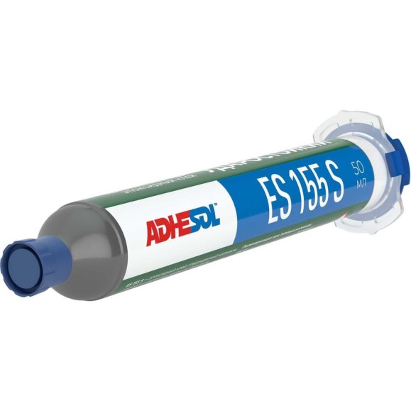 Клей ударостойкий однокомпонентный эпоксидный ADHESOL es155s 50 мл 323367 155101 Клей ударостойкий однокомпонентный эпоксидный ADHESOL es155s 50 мл 323367 155101