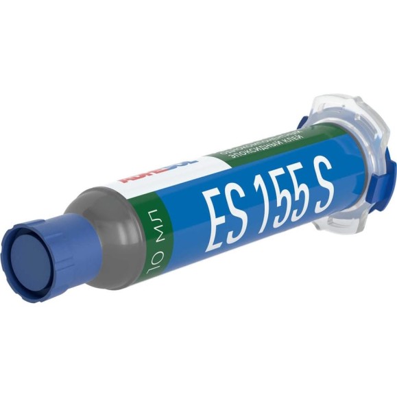 Клей ударостойкий однокомпонентный эпоксидный ADHESOL es155s 10 мл 323350 155102