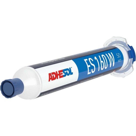 Клей саморастекающийся эпоксидный однокомпонентный ADHESOL es160w 50 мл 323398 160101