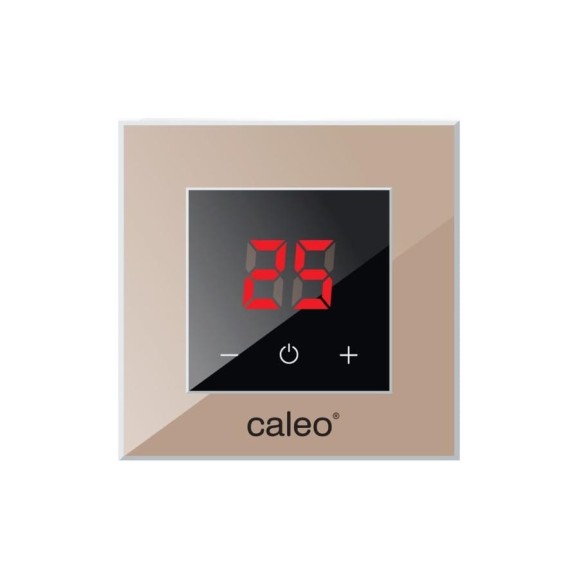 Терморегулятор CALEO NOVA встраиваемый, цифровой, 3,5 кВт, кофейный УП-00000356 Терморегулятор CALEO NOVA встраиваемый, цифровой, 3,5 кВт, кофейный УП-00000356