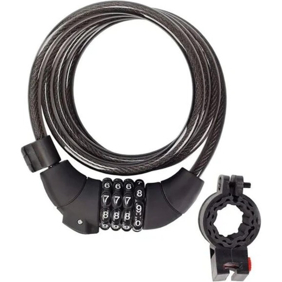 Тросовый кодовый замок Beroma 120 см 07707798