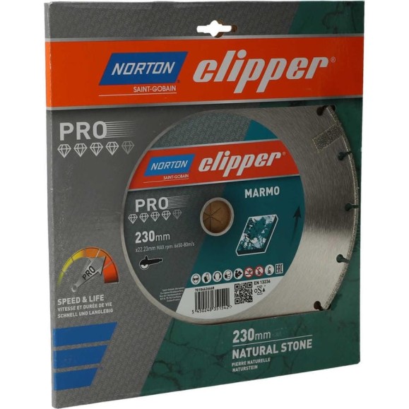 Алмазный диск для мрамора Marmo Pro 230x22.23 мм NORTON 70184626668 Алмазный диск для мрамора Marmo Pro 230x22.23 мм NORTON 70184626668