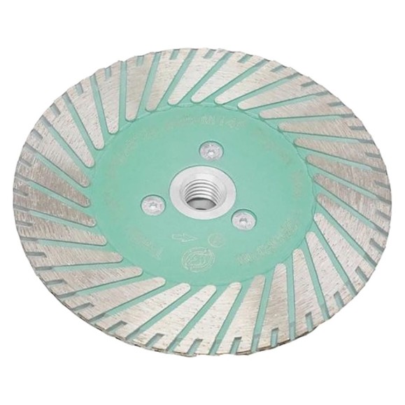 Диск алмазный отрезной турбо duplex с фланцем 230x2.2/3.5x8/25хМ14/22.23 мм Strong СTД-17000230 Диск алмазный отрезной турбо duplex с фланцем 230x2.2/3.5x8/25хМ14/22.23 мм Strong СTД-17000230