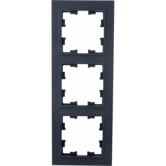 3-местная рамка IEK Brite ру-3-брг графит BR-M32-K53 3-местная рамка IEK Brite ру-3-брг графит BR-M32-K53