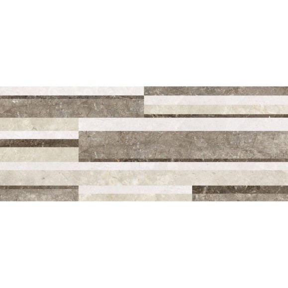 Плитка-декор Beryoza Ceramica Onda бежевый, 200x500x8 мм, 11 шт. ТГ-00005807