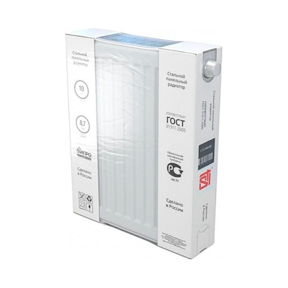 Стальной панельный радиатор STI VENTIL COMPACT 500-700, тип 22 D220-02161