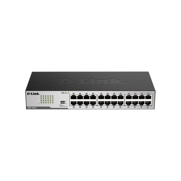 Неуправляемый коммутатор d-link Dgs-1024d/i1a с 24 портами 10/100/1000base-t DGS-1024D/I2A