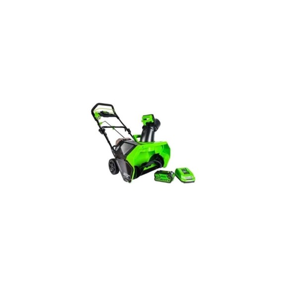 Аккумуляторный снегоуборщик GreenWorks 40V, 51 см, бесщеточный, с 1хАКБ 5 Ач и ЗУ 2600007UG