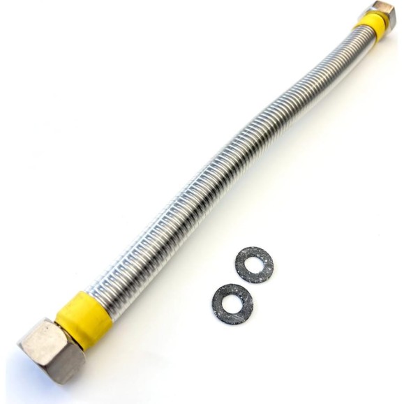 Сильфон для газа TUBOFLEX в оплетке ПВХ, 1/2", 0,4 м, ВР/ВР 4829374 Сильфон для газа TUBOFLEX в оплетке ПВХ, 1/2", 0,4 м, ВР/ВР 4829374