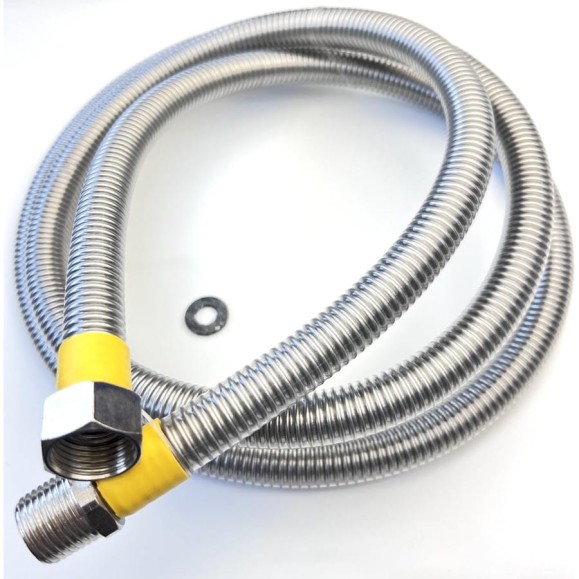 Сильфон для газа TUBOFLEX в оплетке ПВХ 1/2", 2,0 м, ВР/НР 4829596 Сильфон для газа TUBOFLEX в оплетке ПВХ 1/2", 2,0 м, ВР/НР 4829596