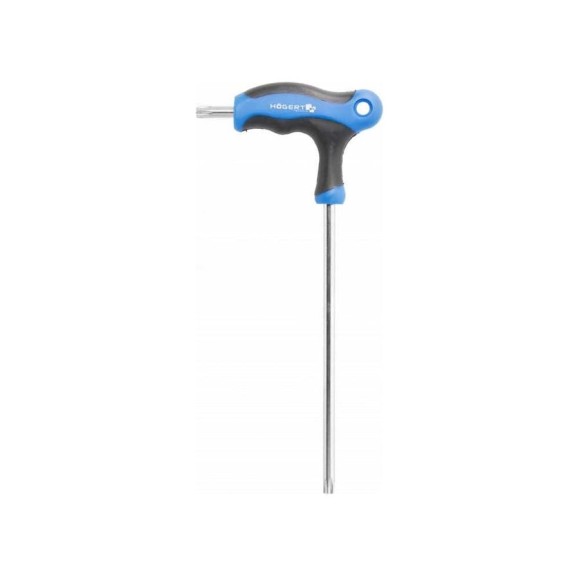 Ключ HOEGERT TECHNIK torx security, тип "Т", длинный, TT40 HT1W875 Ключ HOEGERT TECHNIK torx security, тип "Т", длинный, TT40 HT1W875
