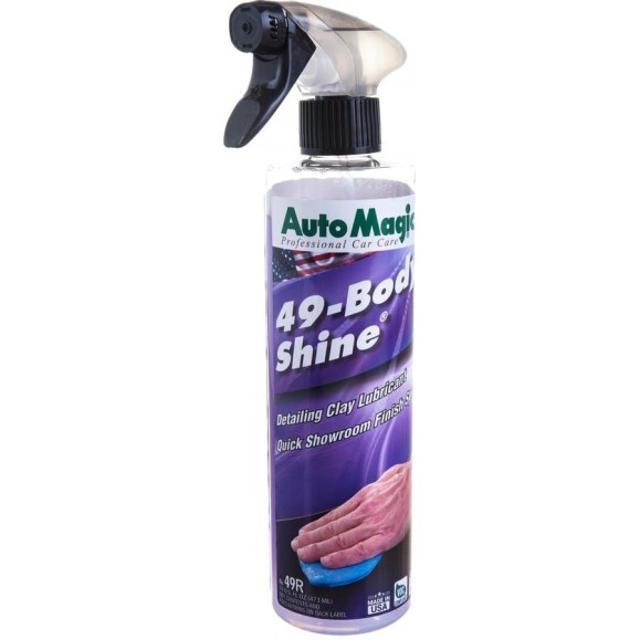 Лубрикант для глины AutoMagic Body Shine 473 мл 49R Лубрикант для глины AutoMagic Body Shine 473 мл 49R