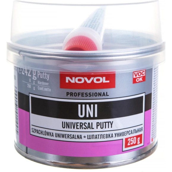 Шпатлевка Novol Uni 0.25 кг X6127011 Шпатлевка Novol Uni 0.25 кг X6127011