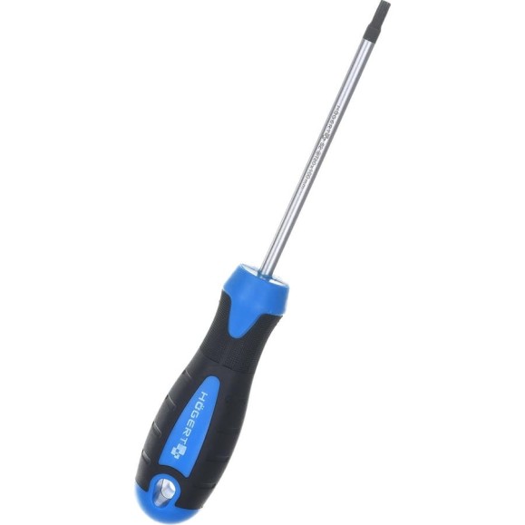 Отвертка HOEGERT TECHNIK TORX T20, 100 мм, сталь S2 HT1S055
